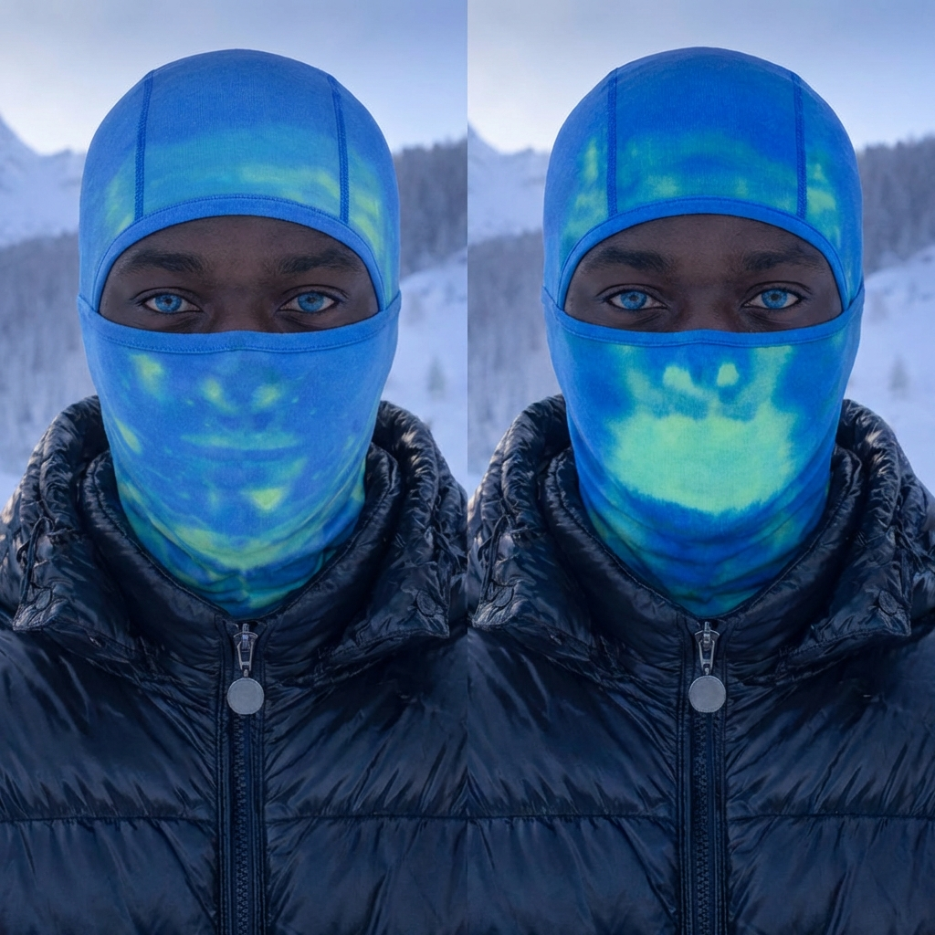 ThermoShift Balaclava - Blue Green